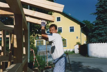 Anbau Holzschuppen 1997 (1)