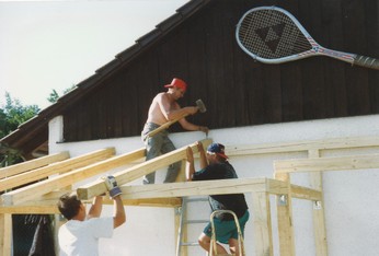 Anbau Holzschuppen 1997 (3)