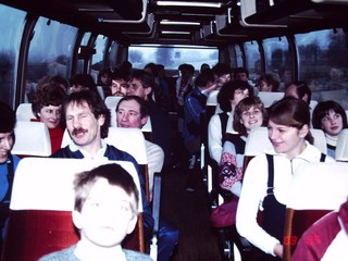 Langlaufausflug Finsterau 1985